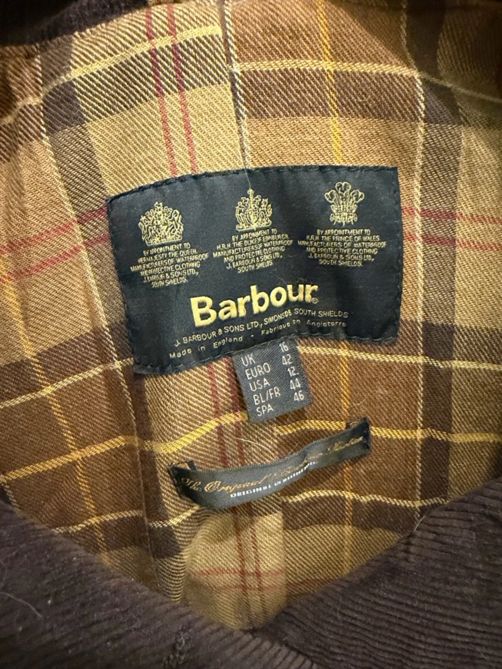 Barbour Women's Brown Waxed Cotton Coat - Picture 3 of 5